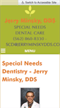 Mobile Screenshot of jerryminskydds.com